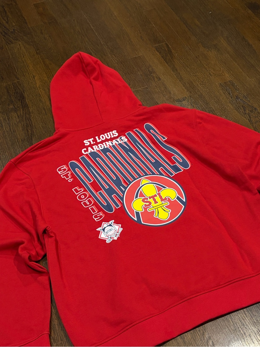 MLB Cardinals Red Hoodie XL